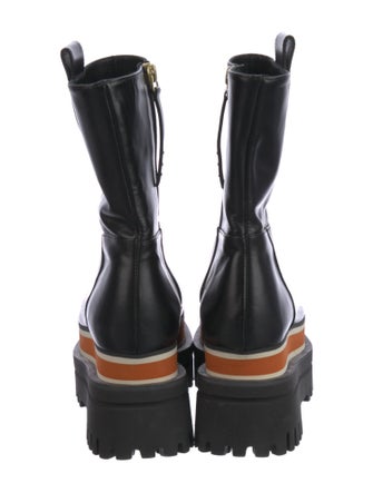 Paloma Barceló Leather Rain Boots