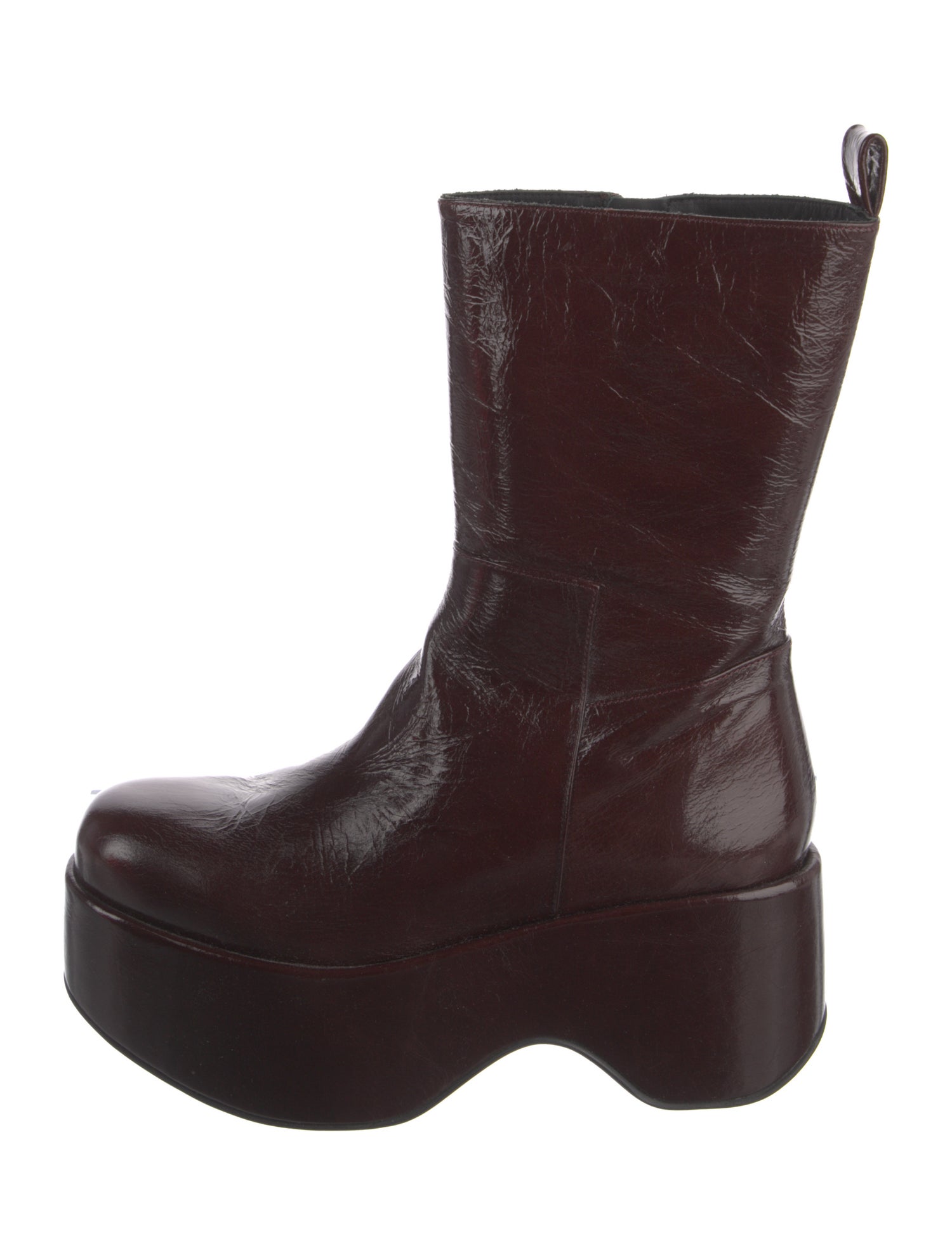 Paloma Barceló Leather Moto Boots