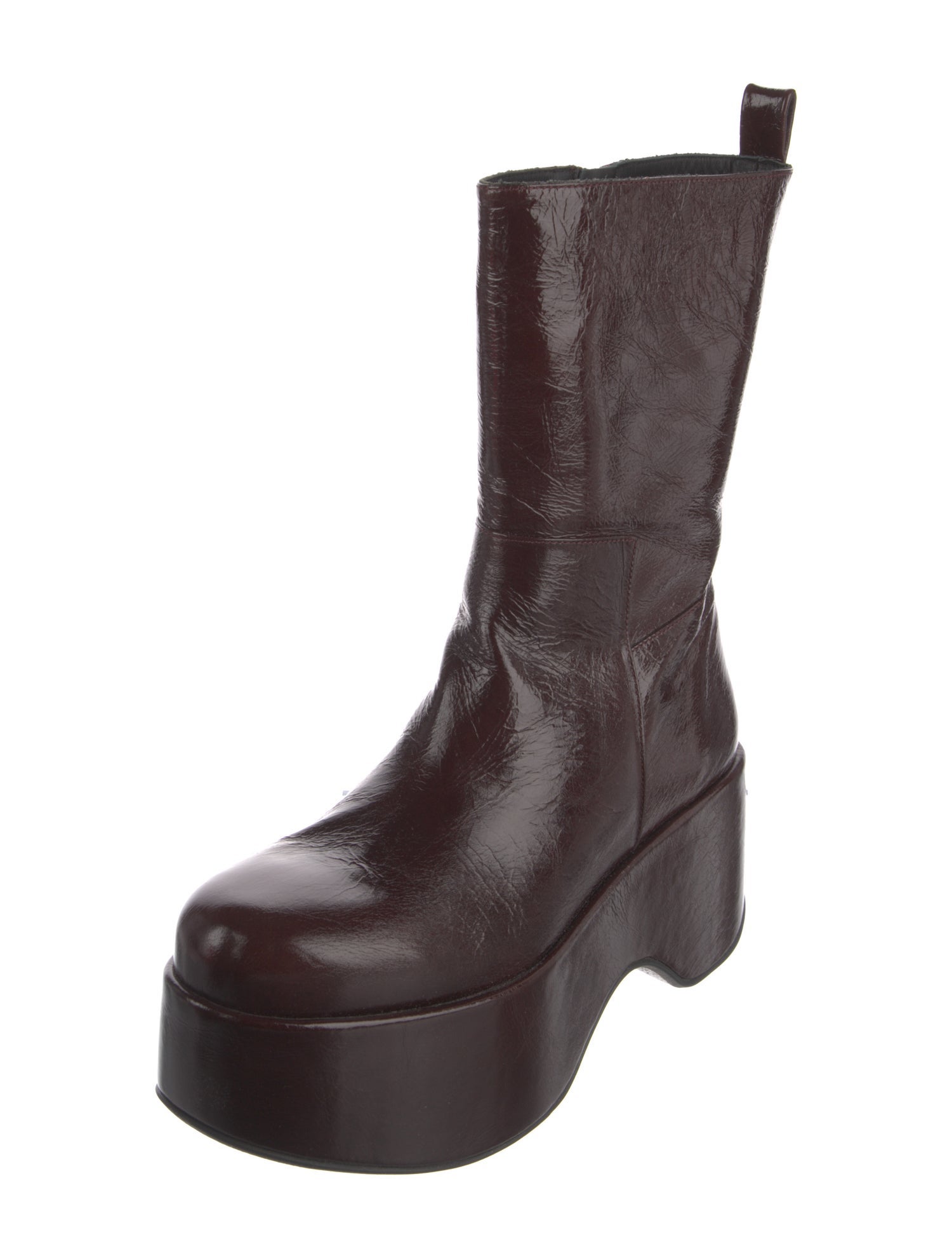 Paloma Barceló Leather Moto Boots