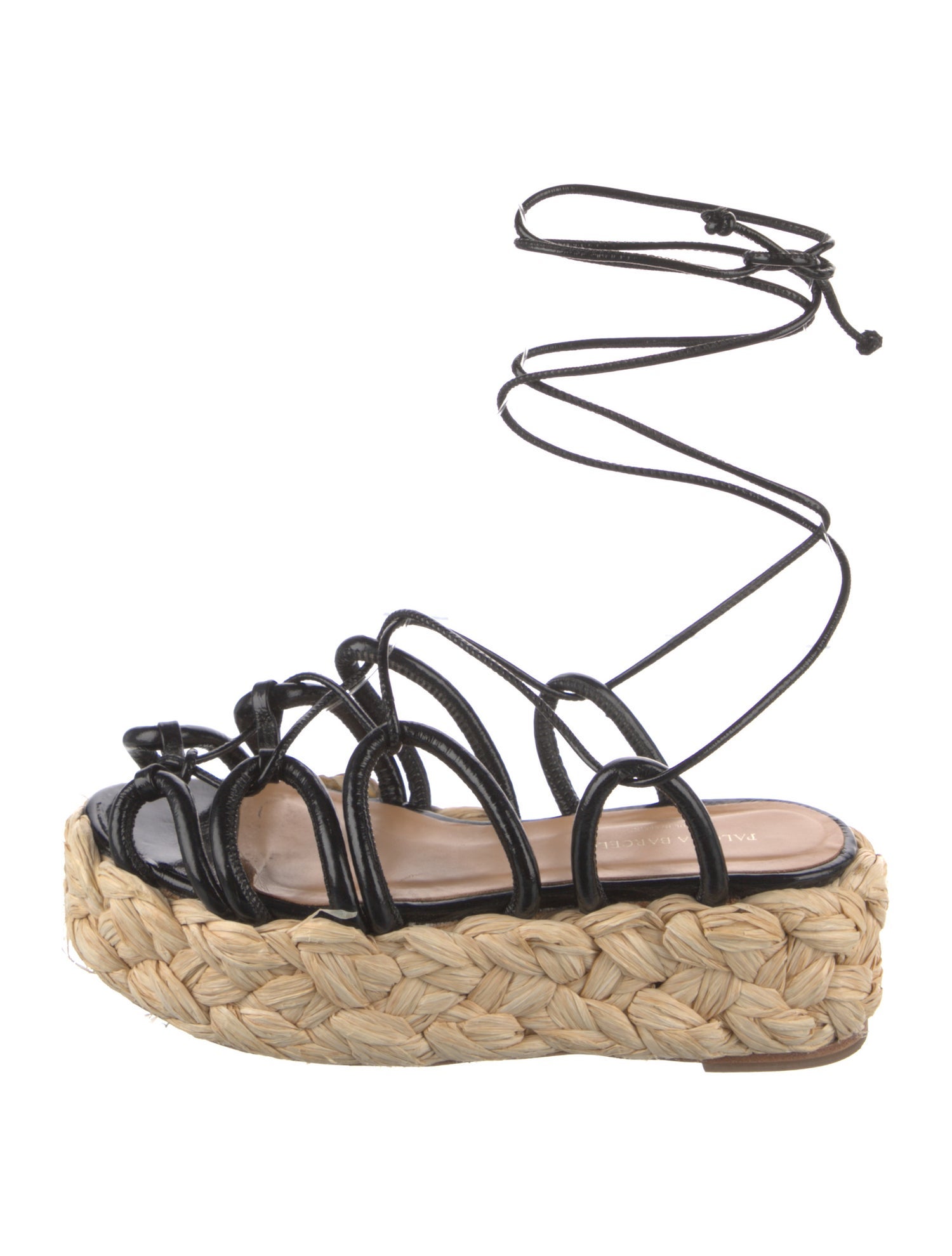 Paloma Barceló Leather Espadrilles