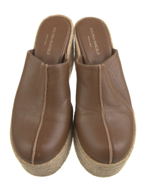 Paloma Barceló Leather Mules