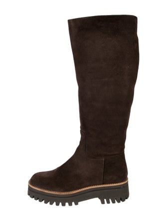 Paloma Barceló Suede Rain Boots