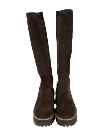 Paloma Barceló Suede Rain Boots