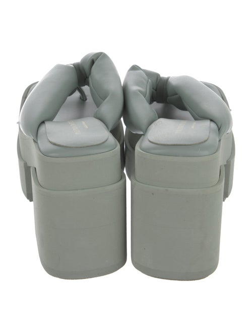 Paloma Barceló Leather Slides