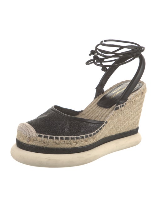 Paloma Barceló Glitter Colorblock Pattern Slingback Pumps