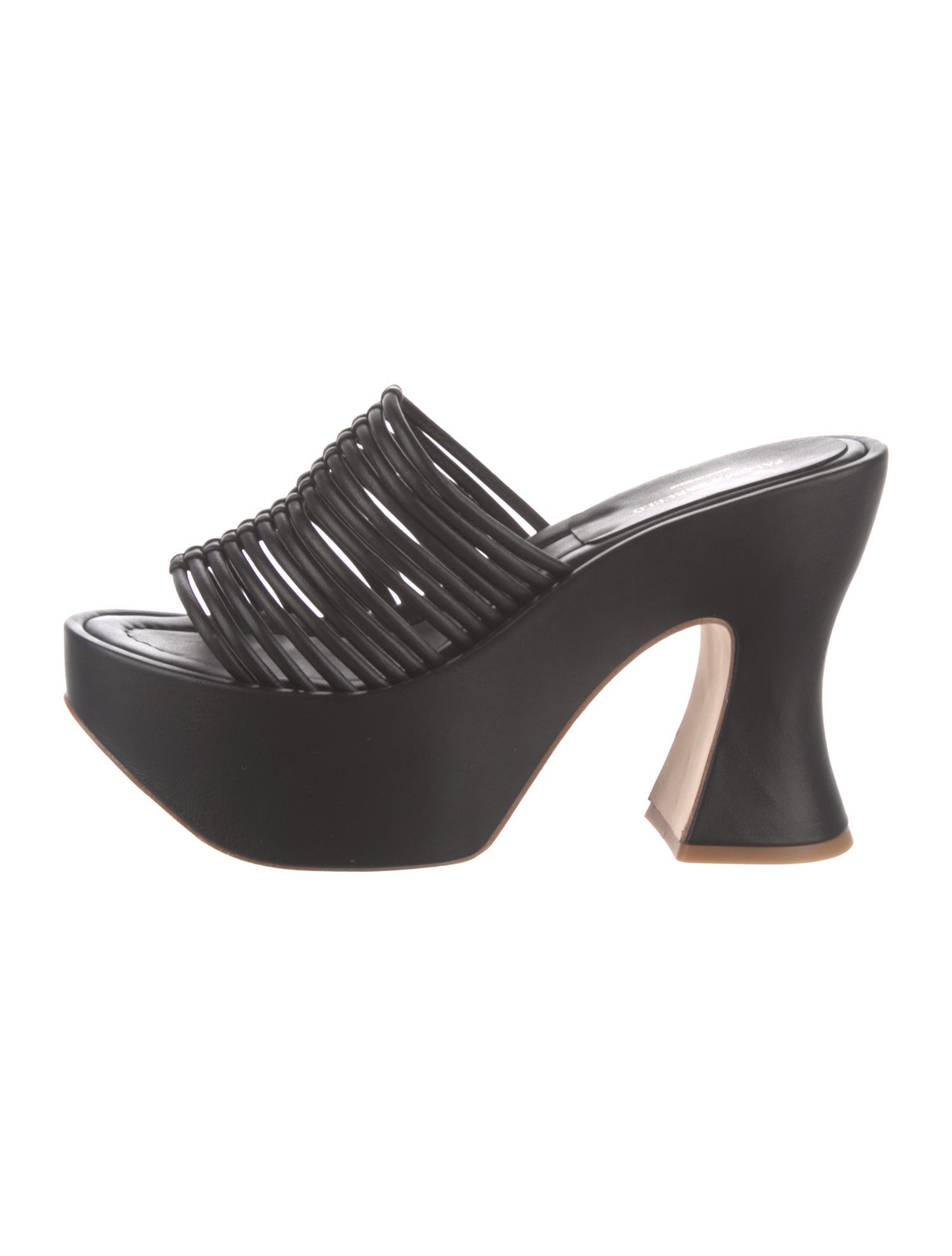 Paloma Barceló Leather Slides