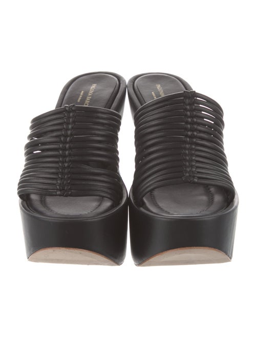 Paloma Barceló Leather Slides