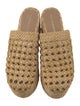 Paloma Barceló Straw Braided Accents Espadrilles