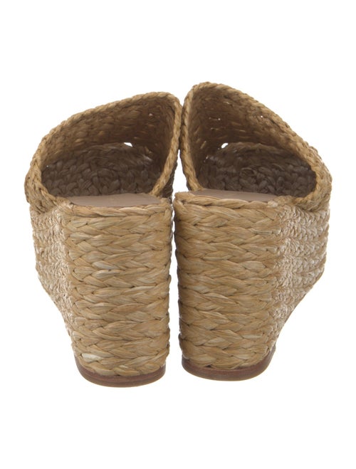 Paloma Barceló Straw Braided Accents Espadrilles