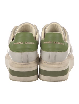Paloma Barceló Leather Sneakers