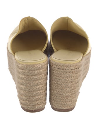 Paloma Barceló Leather Espadrilles