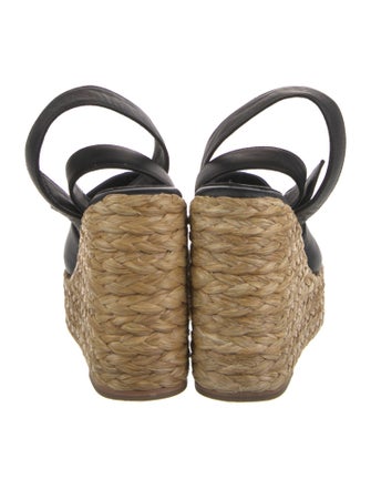 Paloma Barceló Leather Espadrilles