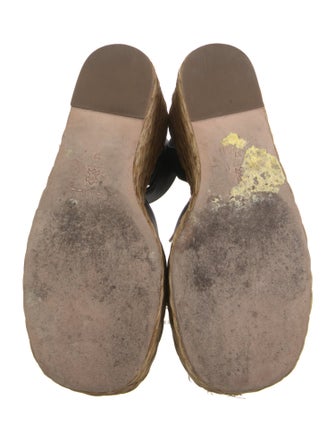 Paloma Barceló Leather Espadrilles