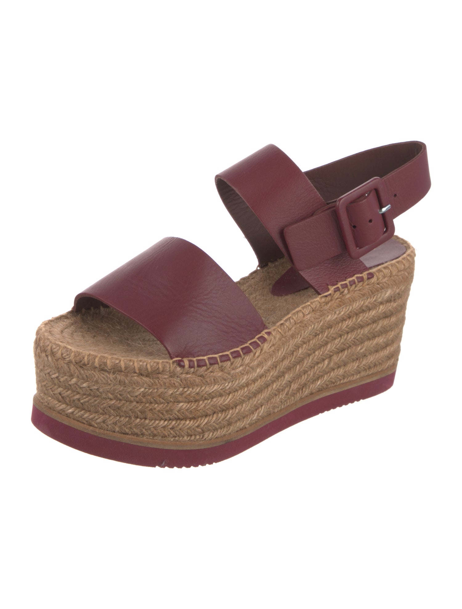 Paloma Barceló Leather Espadrilles