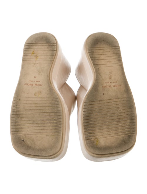 Paloma Barceló Leather Slides