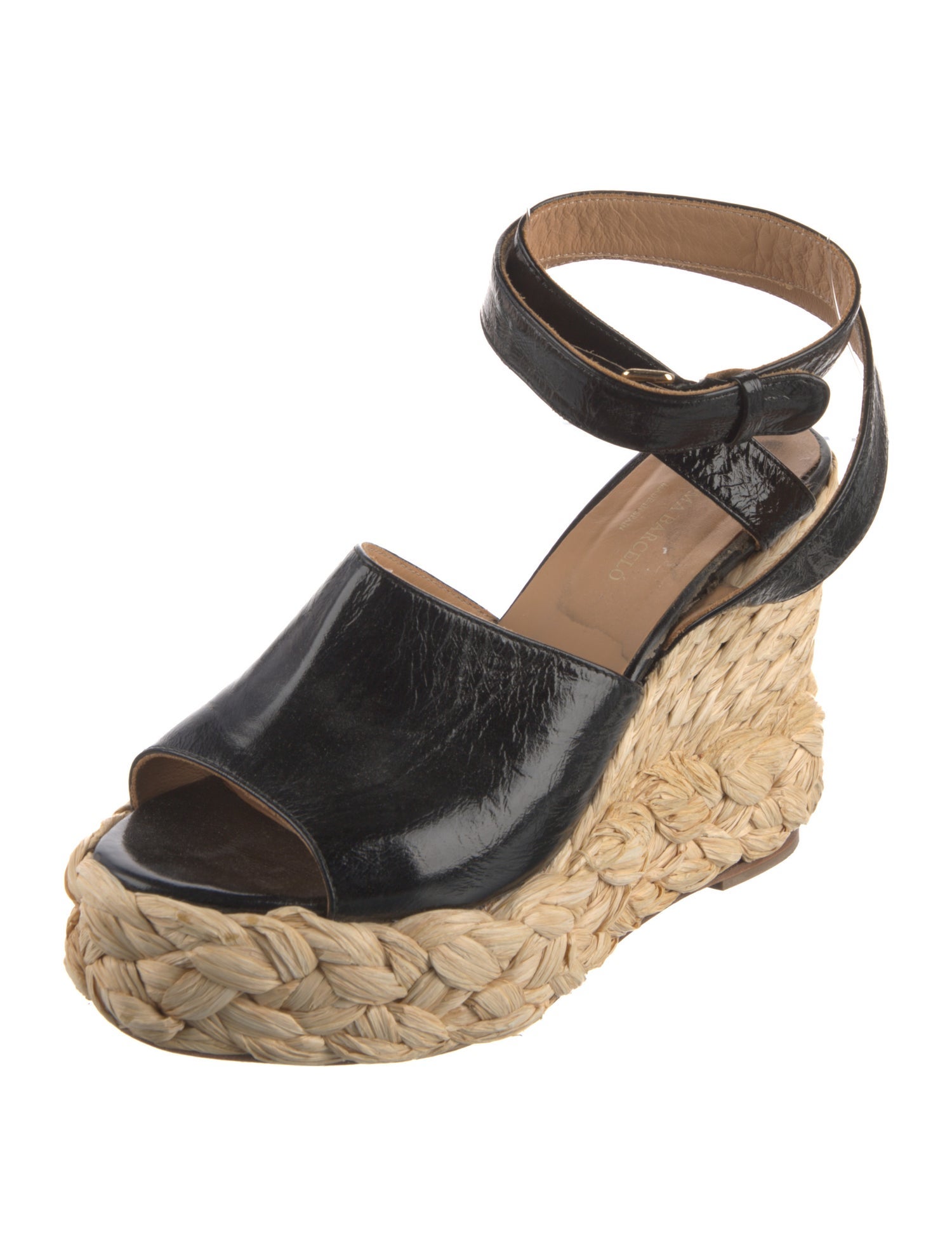 Paloma Barceló Leather Espadrilles