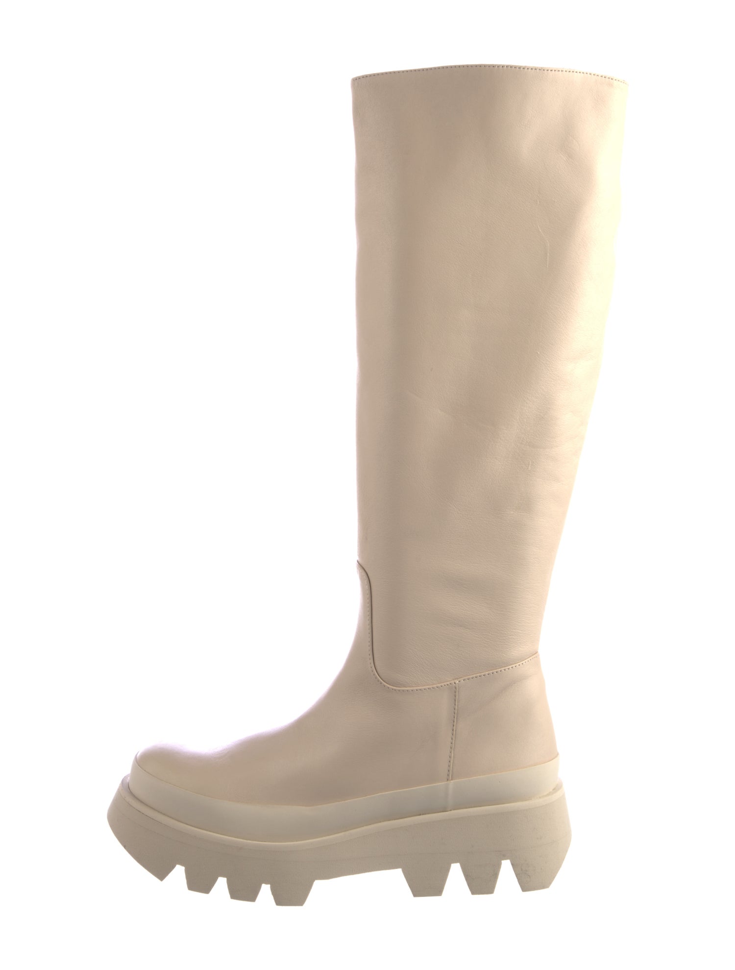 Paloma Barceló Leather Rain Boots