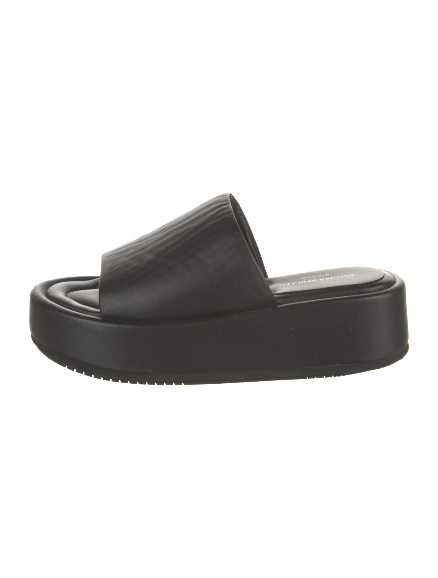 Paloma Barceló Leather Slides