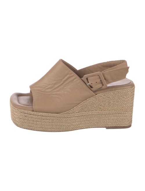 Paloma Barceló Leather Espadrilles