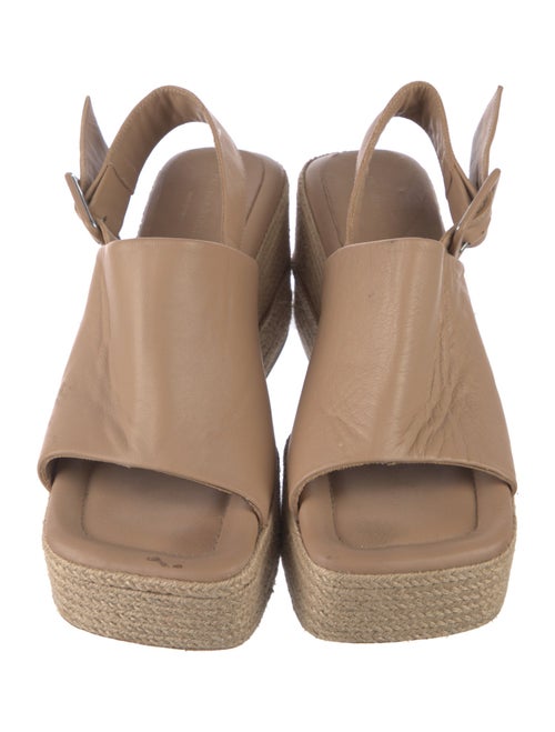 Paloma Barceló Leather Espadrilles