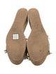 Paloma Barceló Leather Fringe Trim Accent Slides