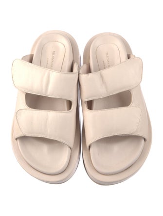 Paloma Barceló Leather Slides