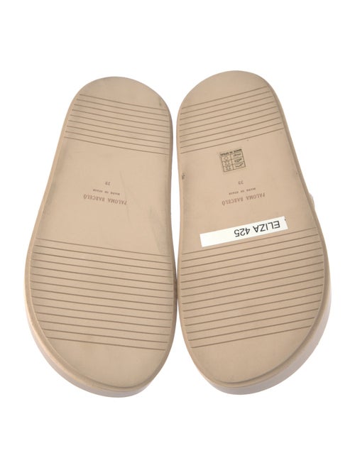 Paloma Barceló Leather Slides