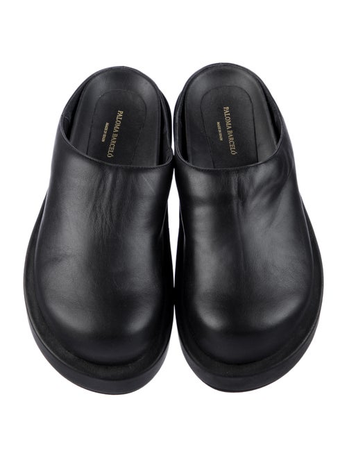 Paloma Barceló Leather Mules