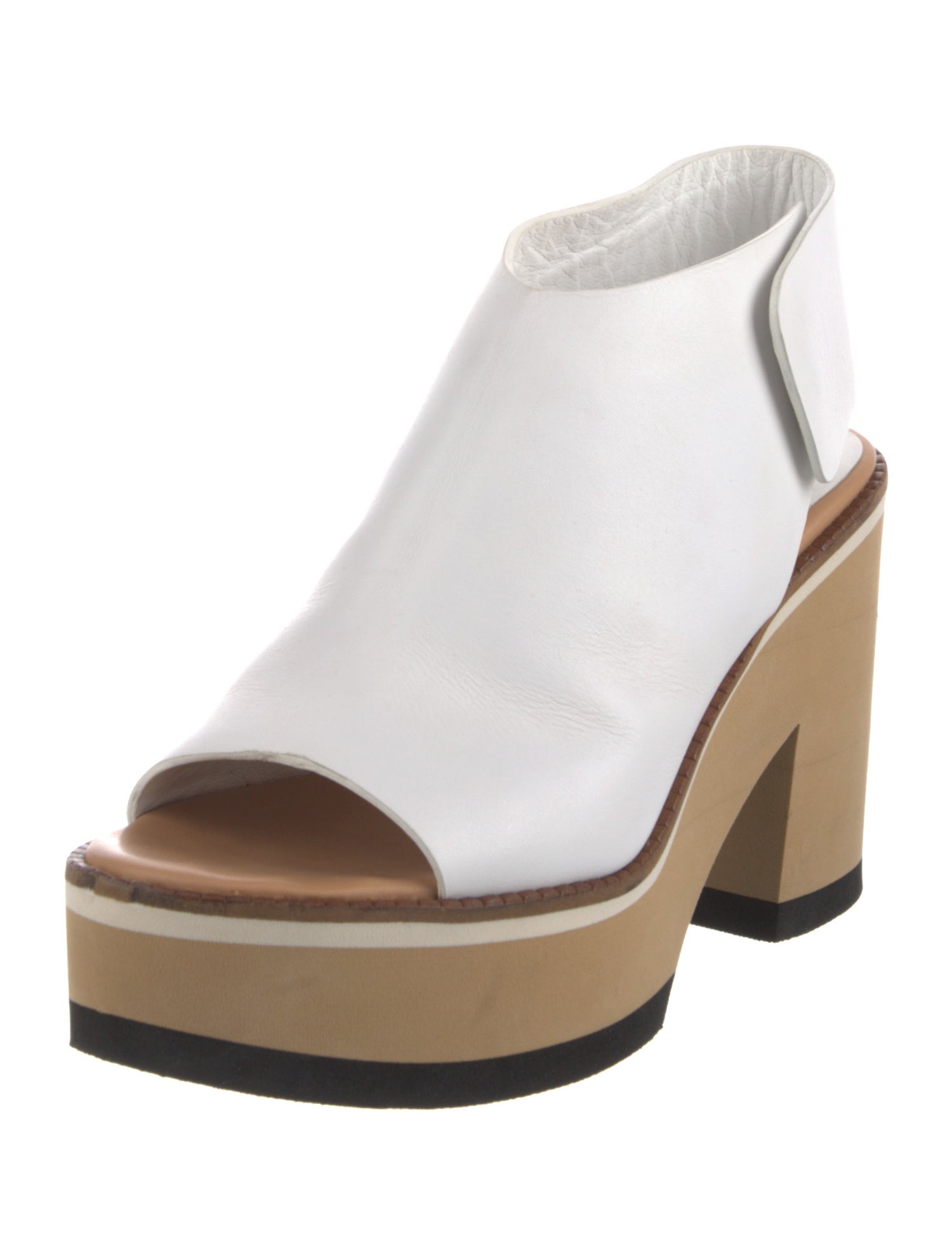 Paloma Barceló Leather Slingback Sandals