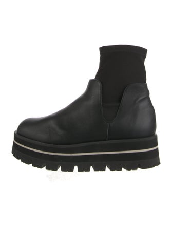 Paloma Barceló Leather Sock Boots
