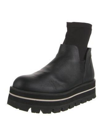 Paloma Barceló Leather Sock Boots