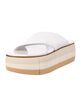 Paloma Barceló Leather Slides