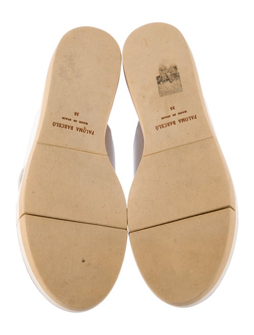 Paloma Barceló Leather Slides