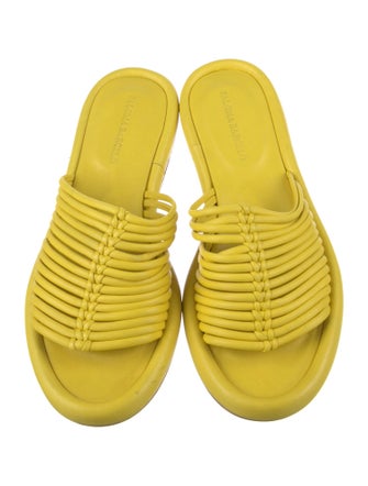 Paloma Barceló Leather Slides