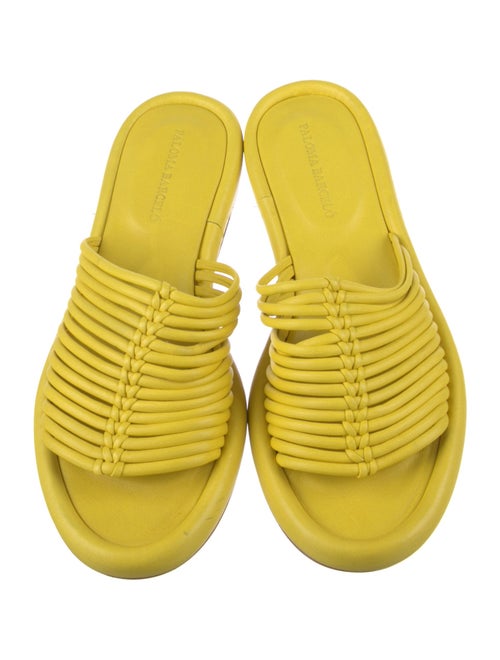 Paloma Barceló Leather Slides