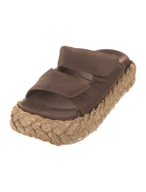 Paloma Barceló Straw Espadrilles