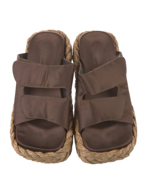 Paloma Barceló Straw Espadrilles