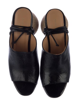 Paloma Barceló Leather Braided Accents Sandals