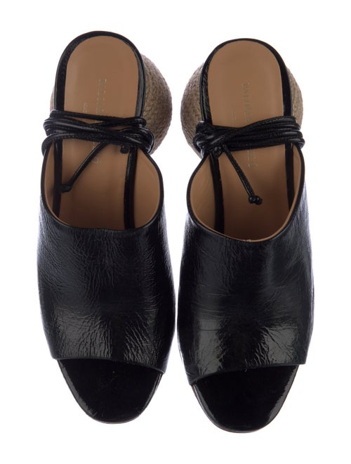 Paloma Barceló Leather Braided Accents Sandals