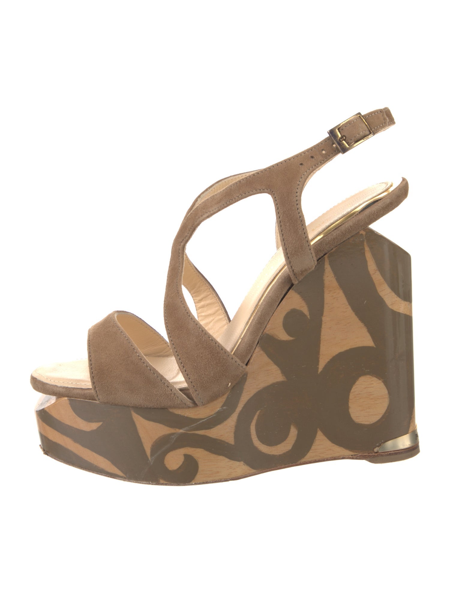Paloma Barceló Suede Slingback Sandals