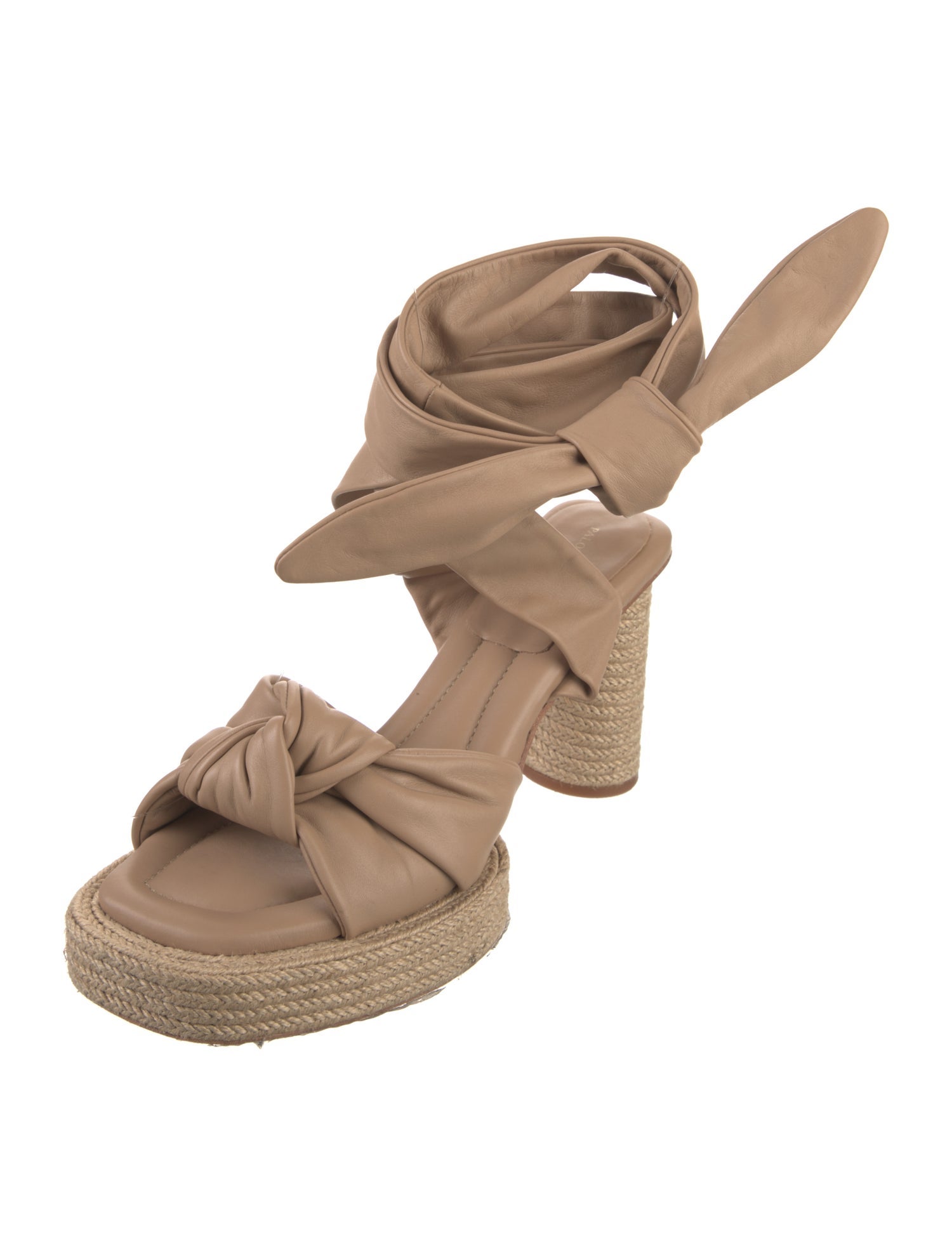 Paloma Barceló Leather Espadrilles