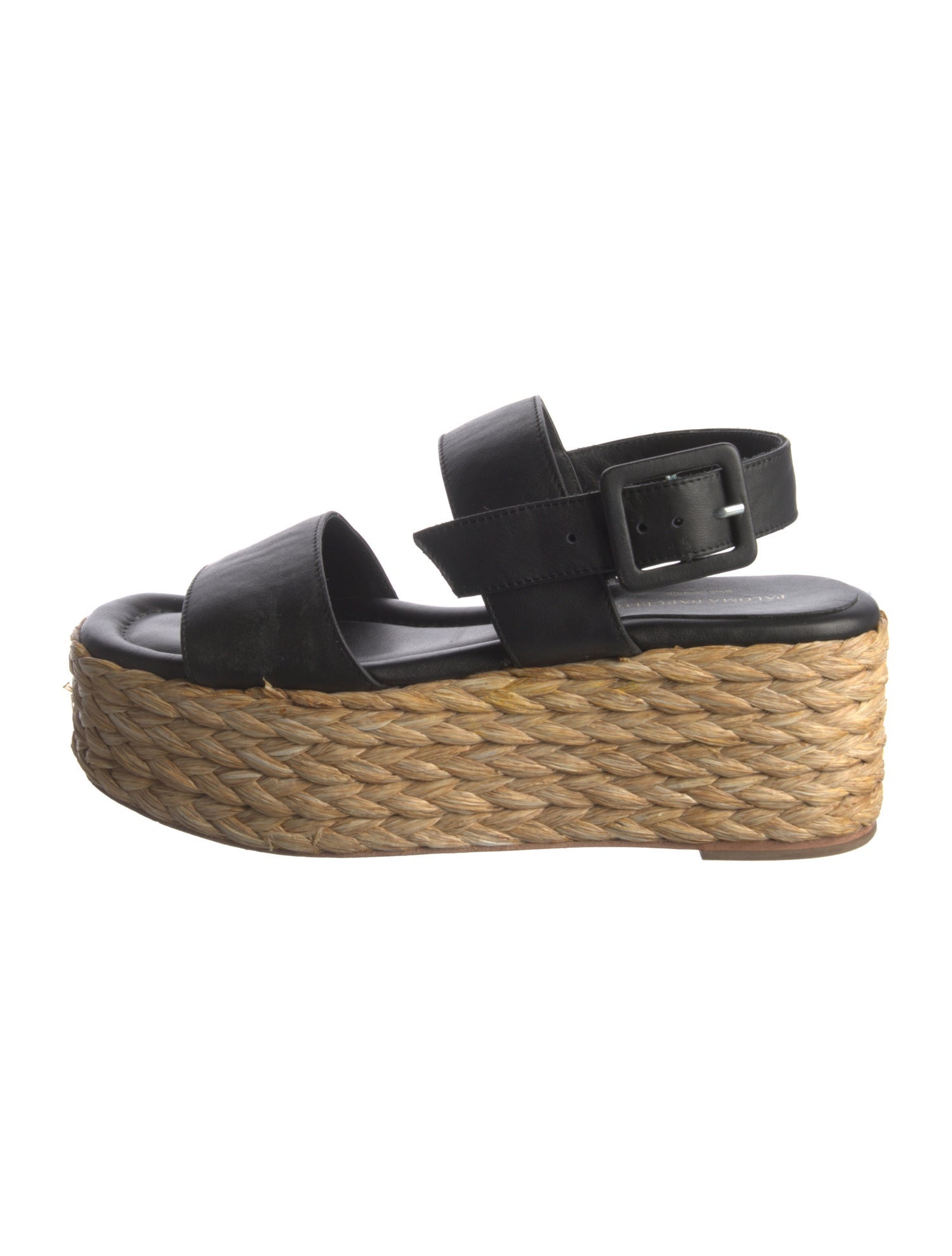 Paloma Barceló Leather Espadrilles