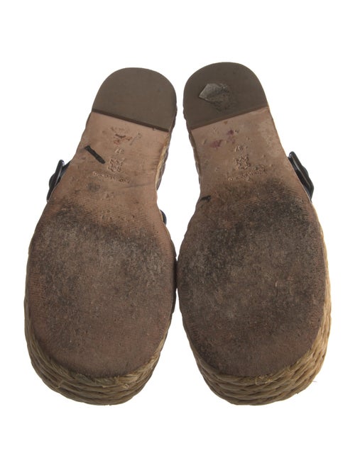 Paloma Barceló Leather Espadrilles