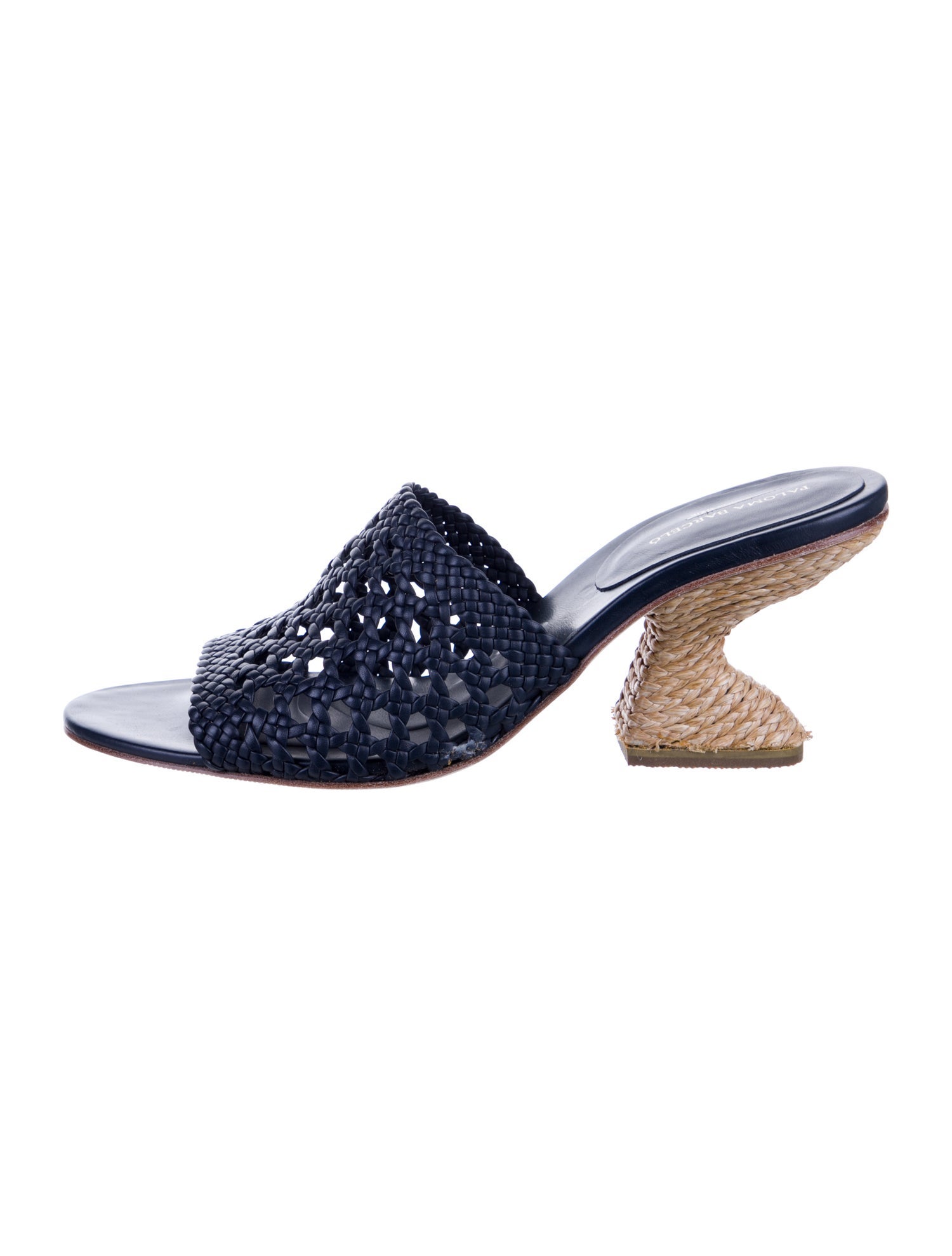 Paloma Barceló Leather Slides