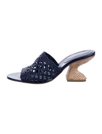 Paloma Barceló Leather Slides