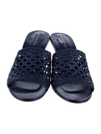 Paloma Barceló Leather Slides