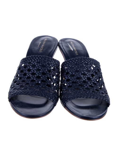 Paloma Barceló Leather Slides