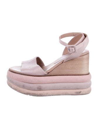 Paloma Barceló Leather Espadrilles