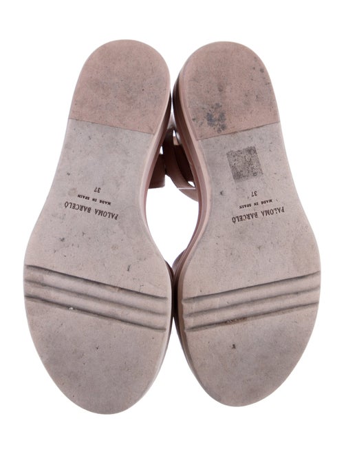 Paloma Barceló Leather Espadrilles