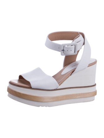 Paloma Barceló Leather Espadrilles